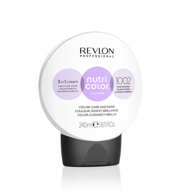 Nutri Color Filters Toning 1002 Pale Platinum 240 ml- Revlon Professional